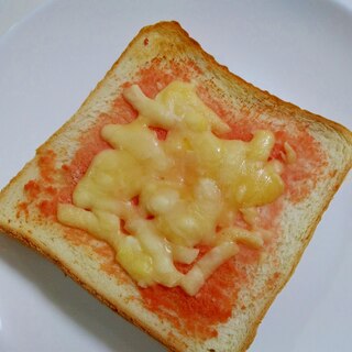 朝食に☆明太子チーズトースト